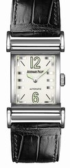 Audemars Piguet Watches : 15091BC.OO.D002CR.01 Automatic 18kt White Gold White Dial Black Crocodile Leather Band Men Watch