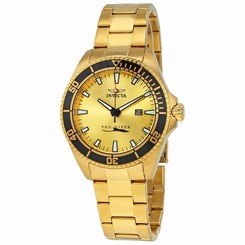 Invicta Watches : 15186 Gold-tone Quartz Men Watch