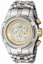 Invicta Watches : 15456 Mother Of Pearl Dial Stainless Steel Band Men Watch