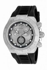 Invicta Watches : 15578 Quartz Chronograph Date Black Silicone Men Watch