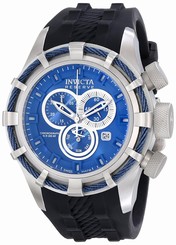 Invicta Watches : 15784 Quartz Chronograph Day Date Black Silicone Men Watch