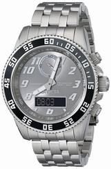 Invicta Watches : 15812 Silver-tone Dial Ion Plated Stainless Steel Men Watch