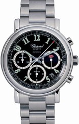 Chopard Watches : 158331-3001 Automatic Stainless Steel Black Dial Stainless Steel Band Men Watch