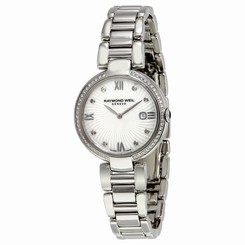 Raymond Weil Watches : 1600-STS-00995 White Mother Of Pearl Quartz Women Watch