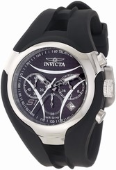 Invicta Watches : 1606 Black And Silver-tone Quartz Men Watch