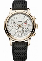 Chopard Watches : 161274-5002 Automatic Chronograph Date 18k Rose Gold Case Black Rubber Men Watch