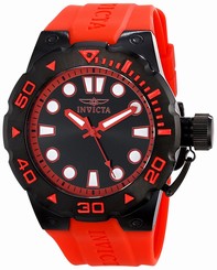 Invicta Watches : 16139 Quartz Analog Red Polyurethane Men Watch