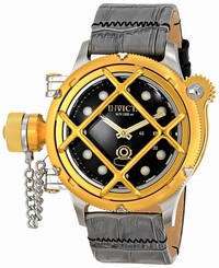 Invicta Watches : 16202 Black Dial Stainless Steel Band Men Watch