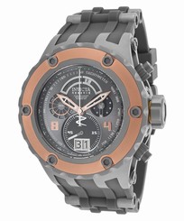 Invicta Watches : 16245 Grey Dial Steel And 18k Gold Band Men Watch