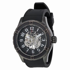 Invicta Watches : 16281 Black Skeleton Hand Wind Men Watch