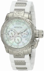 Invicta Watches : 1696 White Dial Luminous Women Watch