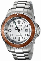 Invicta Watches : 16973 Silver Dial Stainless Steel Band Men Watch