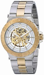 Invicta Watches : 17242 Ailver Skeleton Hand Wind Men Watch