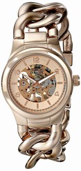 Invicta Watches : 17252 Rose-tone Dial 18k Rose Gold Plated Stainless Steel Women Watch