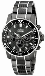 Invicta Watches : 17257 Carbon Fiber Quartz Men Watch