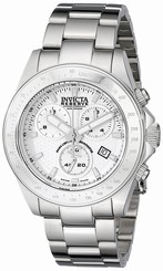 Invicta Watches : 17284 Silver Dial Stainless Steel Band Men Watch