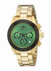 Invicta Watches : 17315 Green Dial Ion Plated Stainless Steel Men Watch