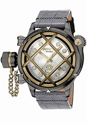 Invicta Watches : 17472 White Dial Steel And 18k Gold Band Men Watch
