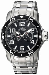 Invicta Watches : 17495 Black Quartz Men Watch