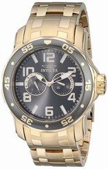 Invicta Watches : 17499 Grey Dial Stainless Steel Band Men Watch