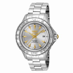 Invicta Watches : 17584 Silver Dial Water-resistant Men Watch