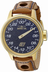 Invicta Watches : 17709 Quartz Analog Brown Leather Men Watch