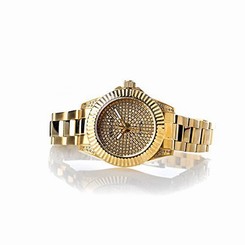 Invicta Watches : 17712 Gold Dial Gold-tone Stainless Steel Band Women Watch