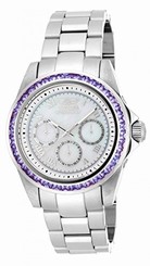 Invicta Watches : 17713 Mother Of Pearl Dial Stainless Steel Band Women Watch