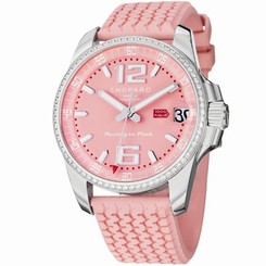 Chopard Watches : 178997-3001 Automatic Pink Rubber Limited Edition Women Watch