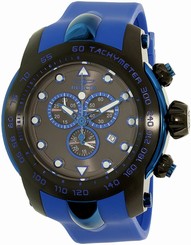 Invicta Watches : 18028SYB Black Dial Silicone Band Men Watch