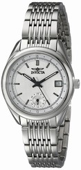Invicta Watches : 18064 Silver Dial Stainless Steel Band Women Watch