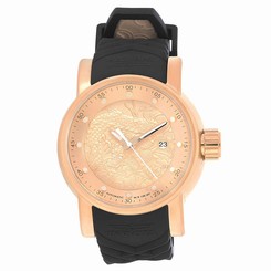 Invicta Watches : 18181 Rose (dragon) Dial Fixed Rose Gold-plated Band Men Watch