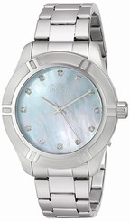 Invicta Watches : 18331 Mother Of Pearl Dial Stainless Steel Band Men Watch