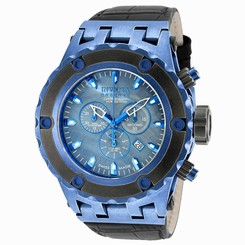 Invicta Watches : 18457 Blue Mother Of Pearl Quartz Men Watch