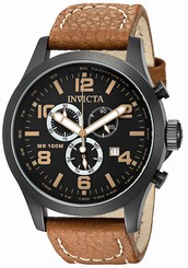 Invicta Watches : 18499 Black Dial Water-resistant Men Watch