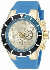Invicta Watches : 18740 Quartz Multifunction Dial Blue Silicone Men Watch