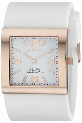 Invicta Watches : 18814 Quartz Analog White Polyurethane Women Watch