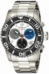 Invicta Watches : 18937 Silver Dial Stainless Steel Band Men Watch