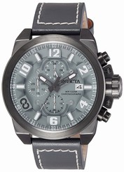 Invicta Watches : 18992 Grey Dial Luminous Chronograph Measures Seconds Men Watch