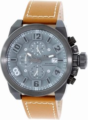 Invicta Watches : 18993 Grey Dial Leather Men Watch