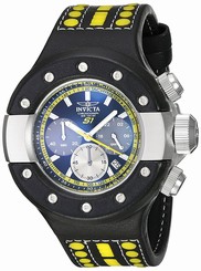 Invicta Watches : 19177 Black Dial Stainless Steel Band Men Watch