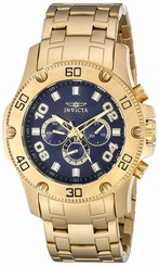 Invicta Watches : 19228 Blue Dial Stainless Steel Band Men Watch