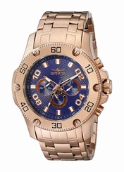 Invicta Watches : 19229 Blue Dial Stainless Steel Band Men Watch