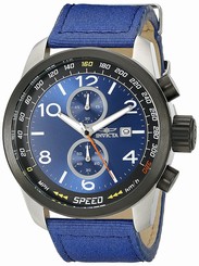 Invicta Watches : 19411 Blue Dial Nylon Men Watch