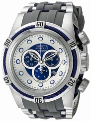Invicta Watches : 19730 Quartz Chronograph Date Grey Polyurethane Men Watch