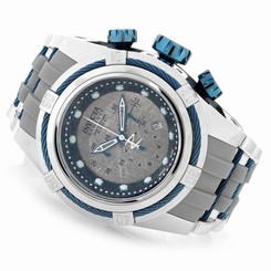 Invicta Watches : 19737 Silver Dial Stainless Steel Band Men Watch