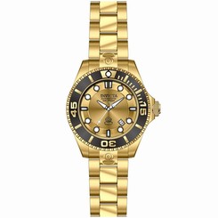 Invicta Watches : 19807 Gold Automatic Men Watch