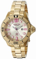 Invicta Watches : 19821 Gold Quartz Women Watch