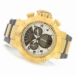 Invicta Watches : 19833 Silver Dial Silicone Rubber Band Men Watch