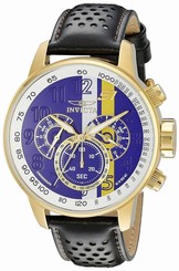 Invicta Watches : 19903 Blue Dial Stainless Steel Band Men Watch